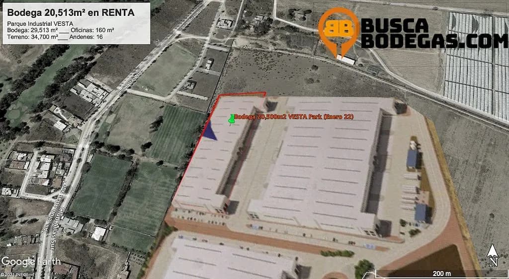 Bodega Industrial hast 35,433 m2 en Vesta Park Guadalajara I, El Salto, Jalisco